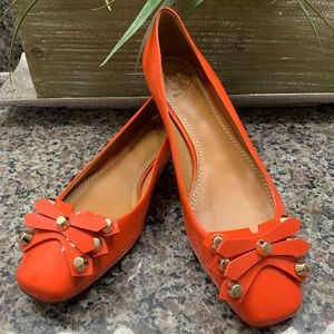 Tory Burch Aurora Leather Ballet Flat